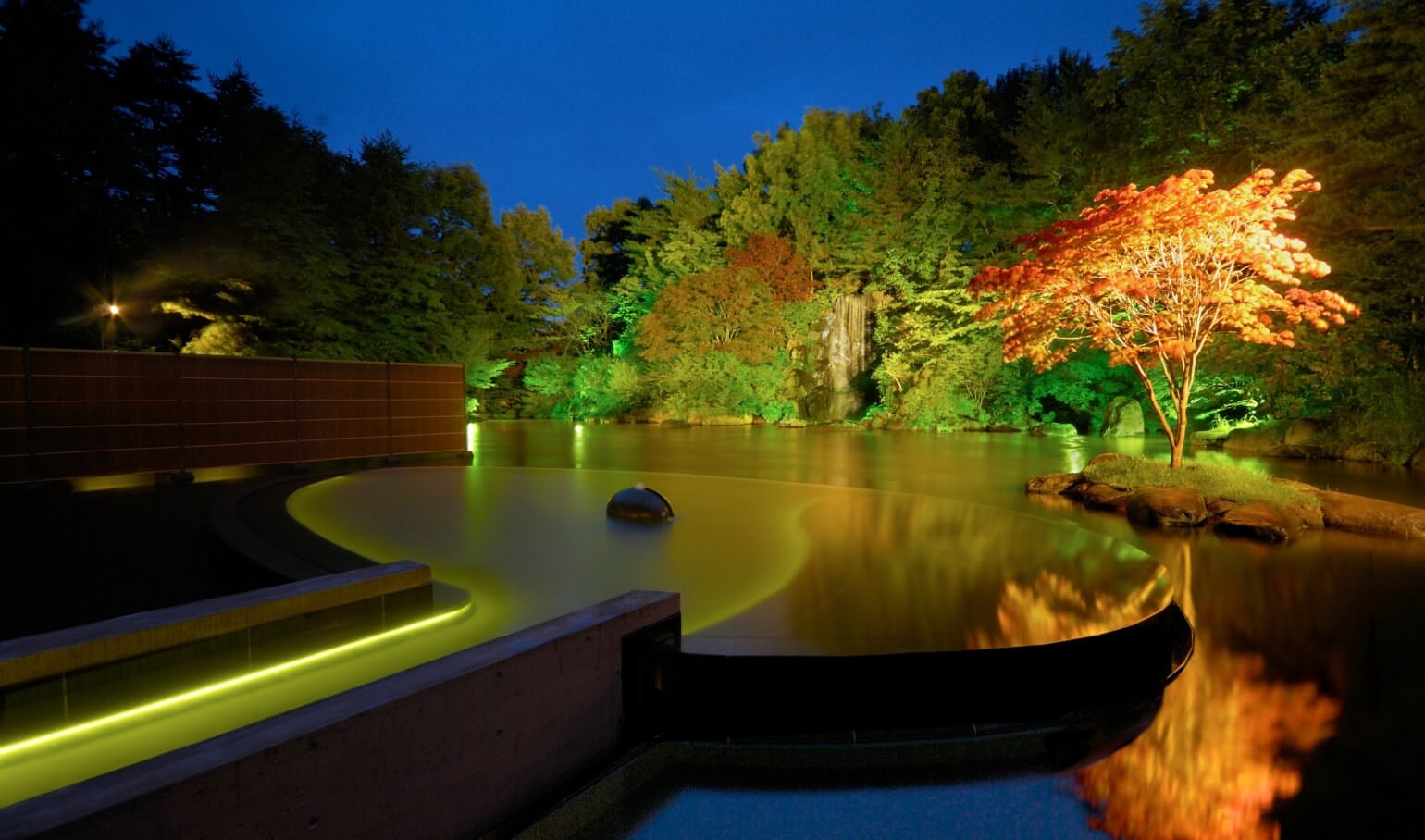 Ukiyu hot spring