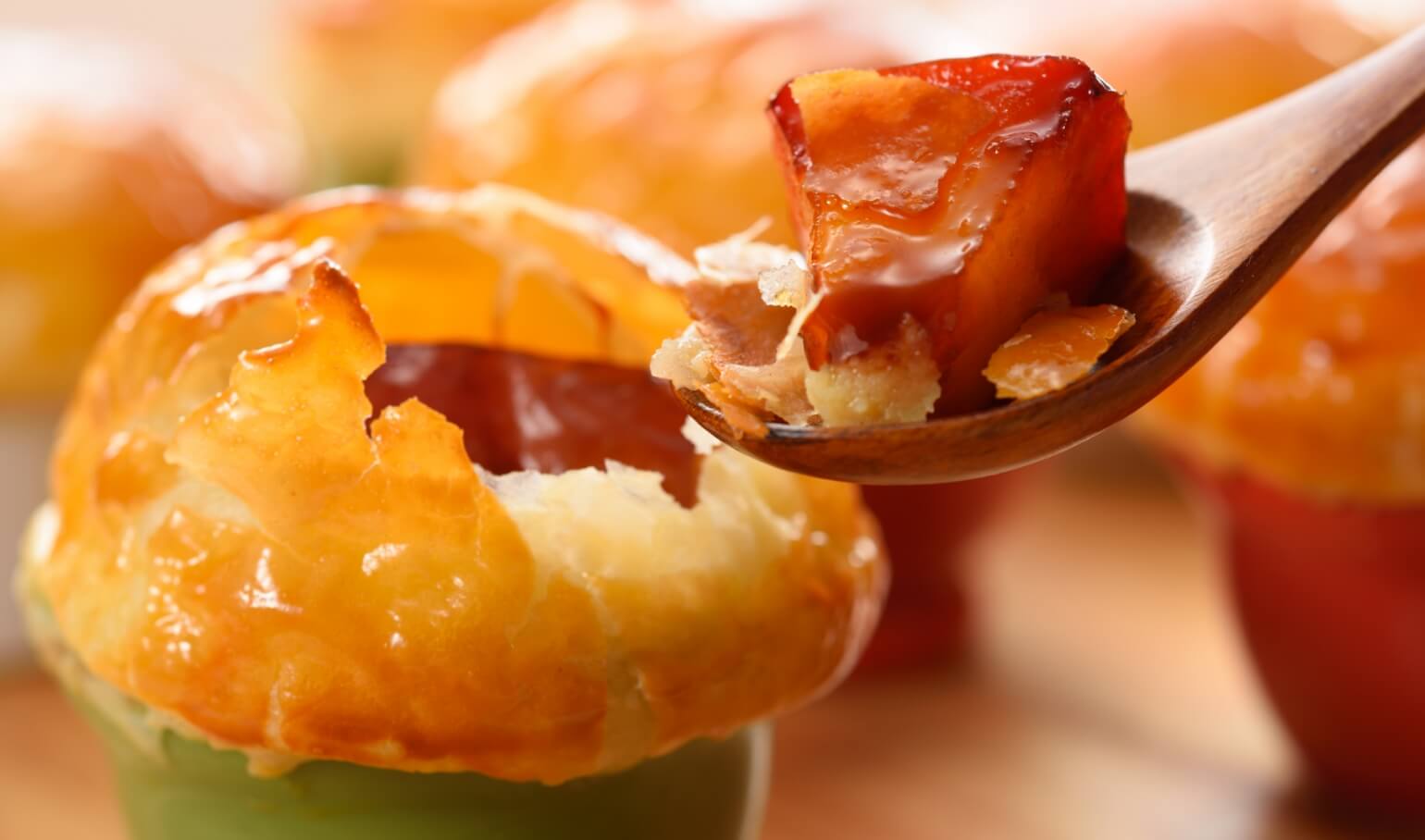 Apple pie, a popular menu item