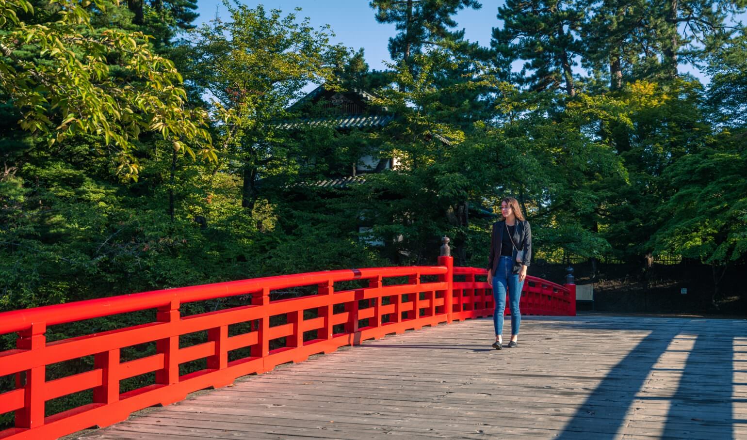 Strolling through Hirosaki