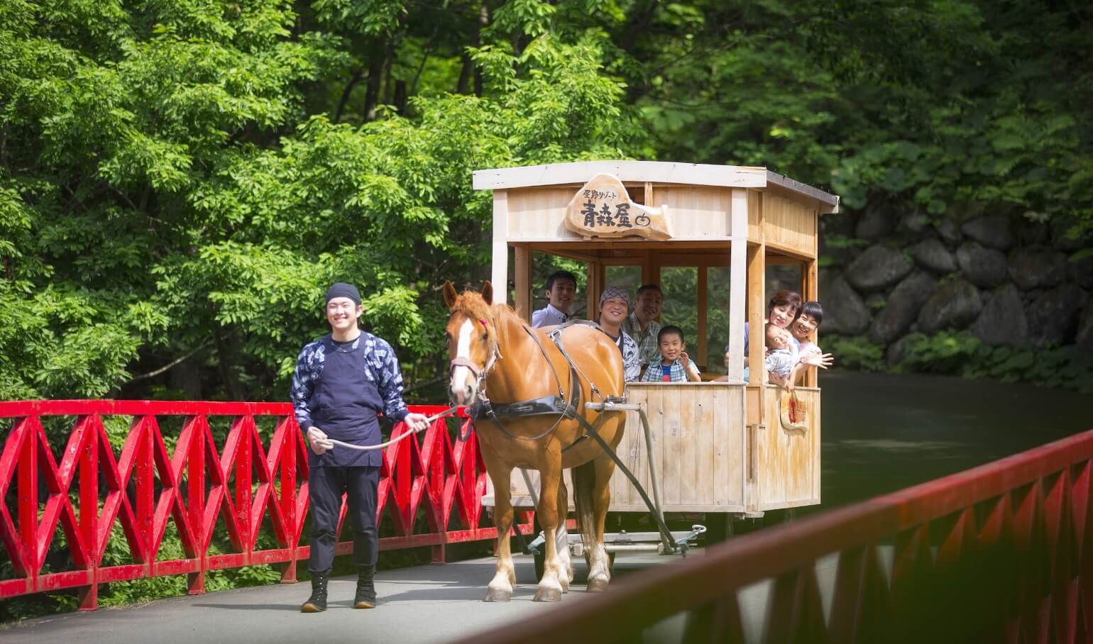 Aomoriya horse-carriage ride