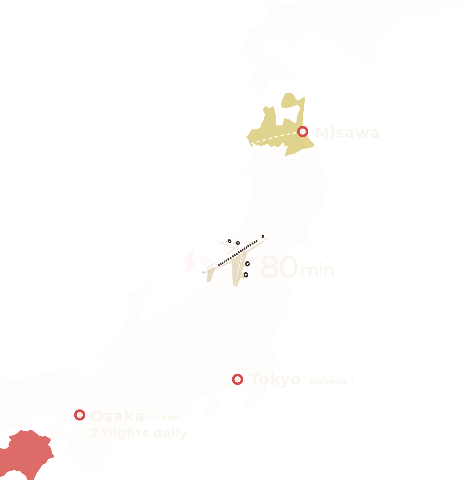 japan map