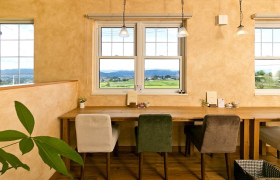 安曇野美味的咖啡館和享有壯麗景色的咖啡館