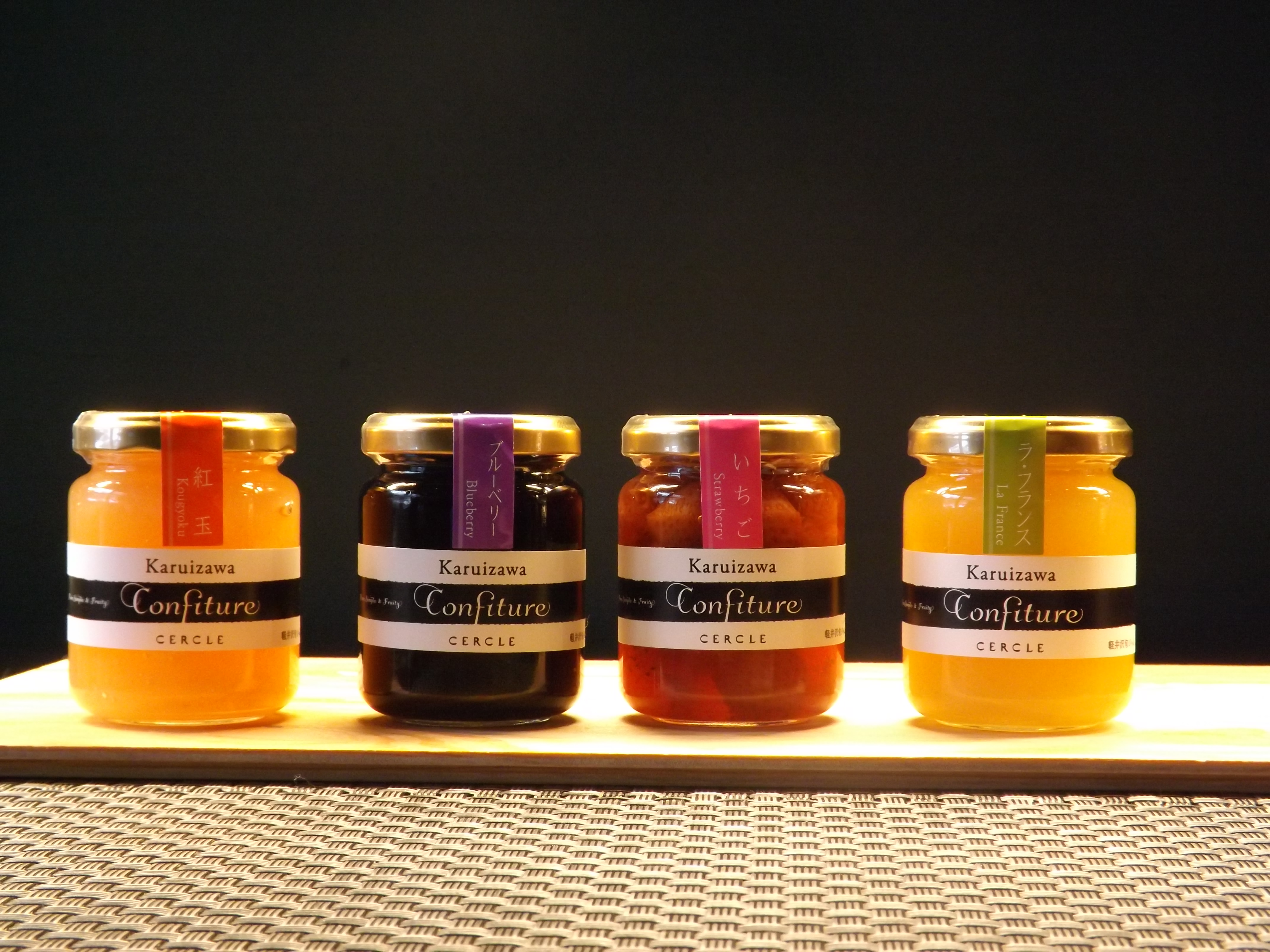 4種CERCLE原創果醬 每種940日圓