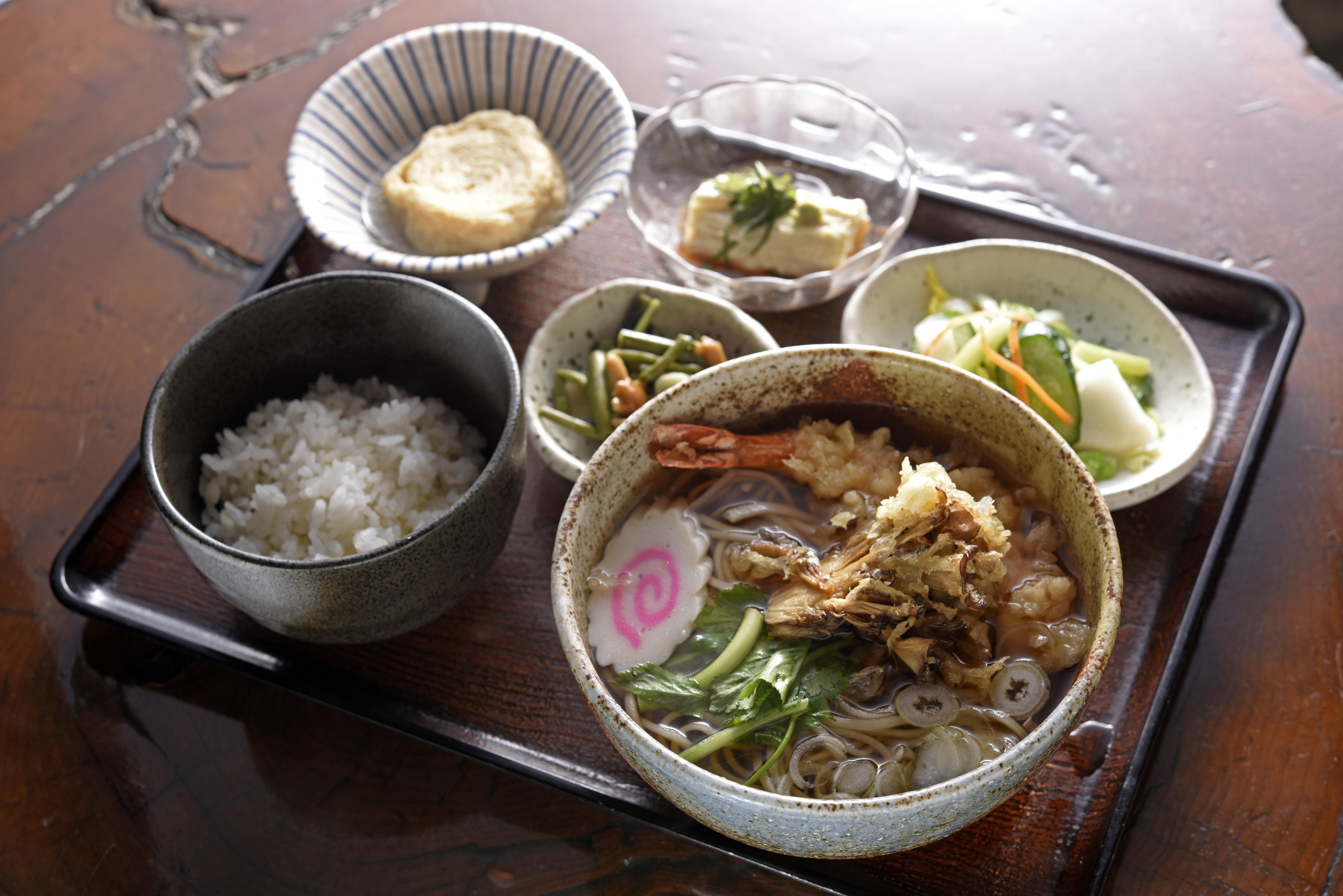 「湯葉定食」JPY1700