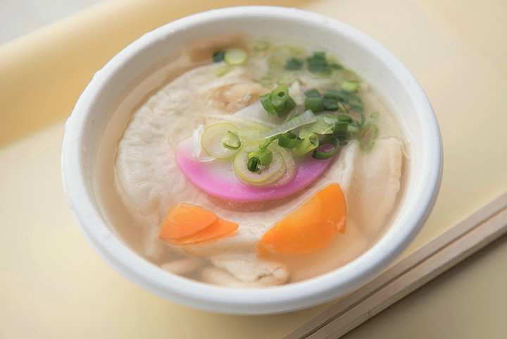 新鍋亭「仙貝湯」（小） JPY200