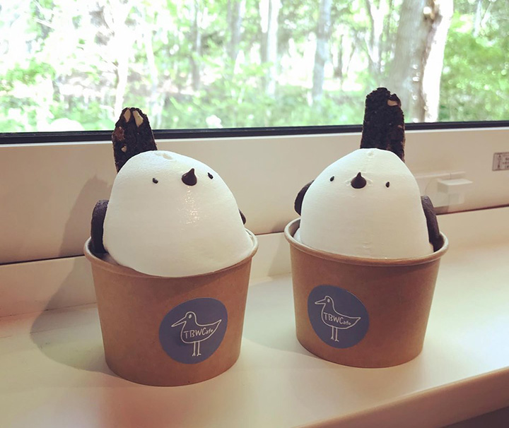  Striped Eelgrass Soft Ice Cream