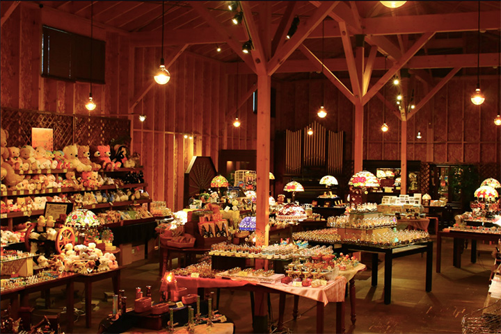 博物館內擺滿了獨特的音樂盒