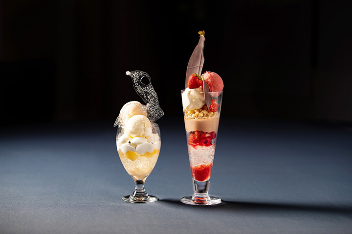 「白桃優格」和「草莓巧克力」各JPY1400