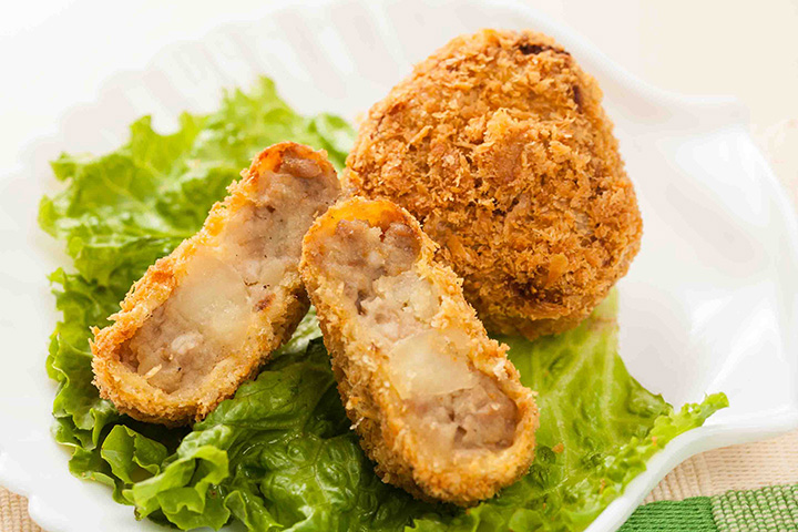 1個手工製作的「山炸丸子」300日圓