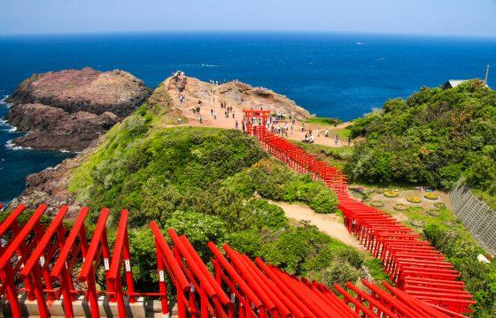 讓我們知道長長門市（山口縣）的溫度和服裝狀況