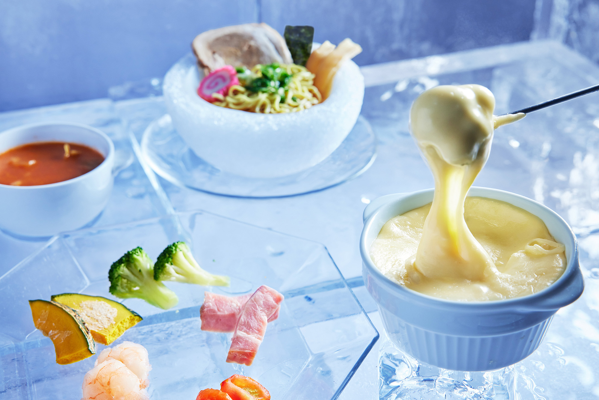 您可以品嚐到冰村獨有的美食