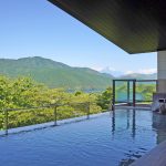 The recommendation one-day visit hot spring5 election which is Hakone from the superb view open to the reserved bathroom in a happy hunting ground