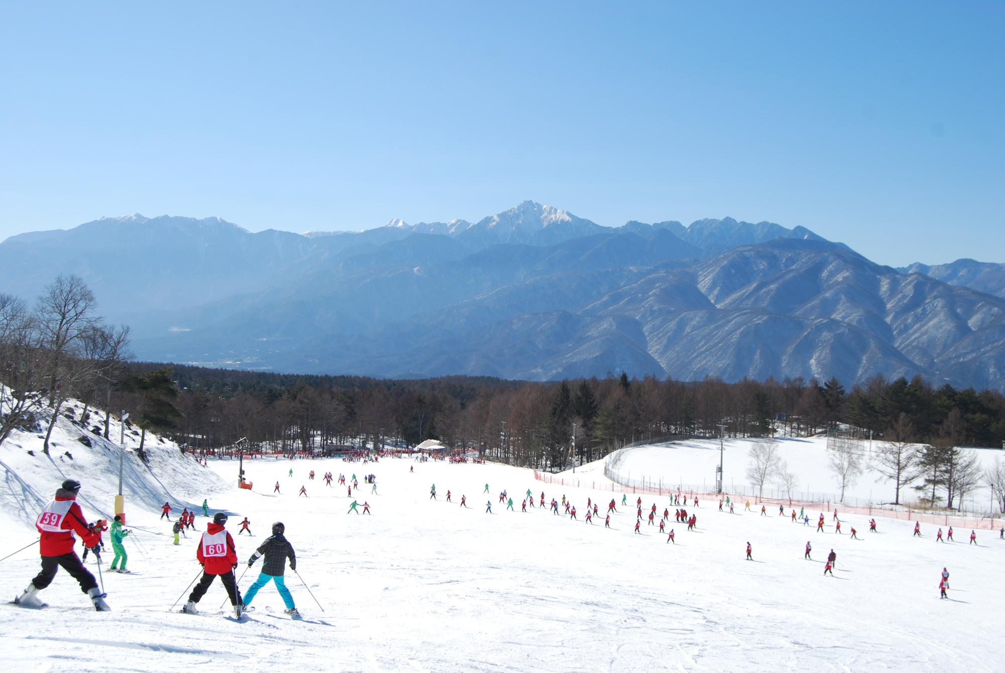 配備人體降雪機，始終保持舒適的斜坡條件。