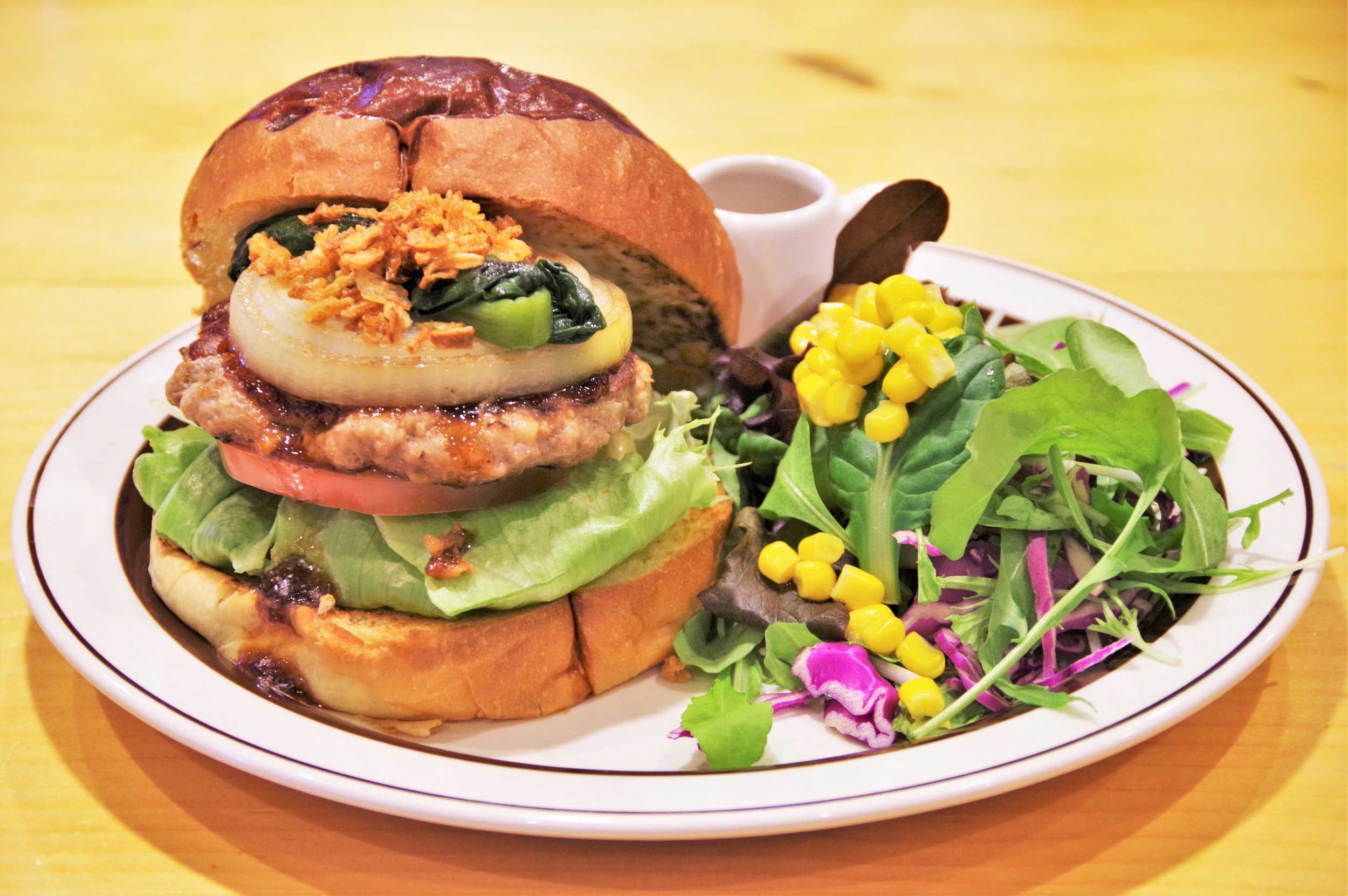 「羊肉羊肉漢堡（普通份量）」JPY1749