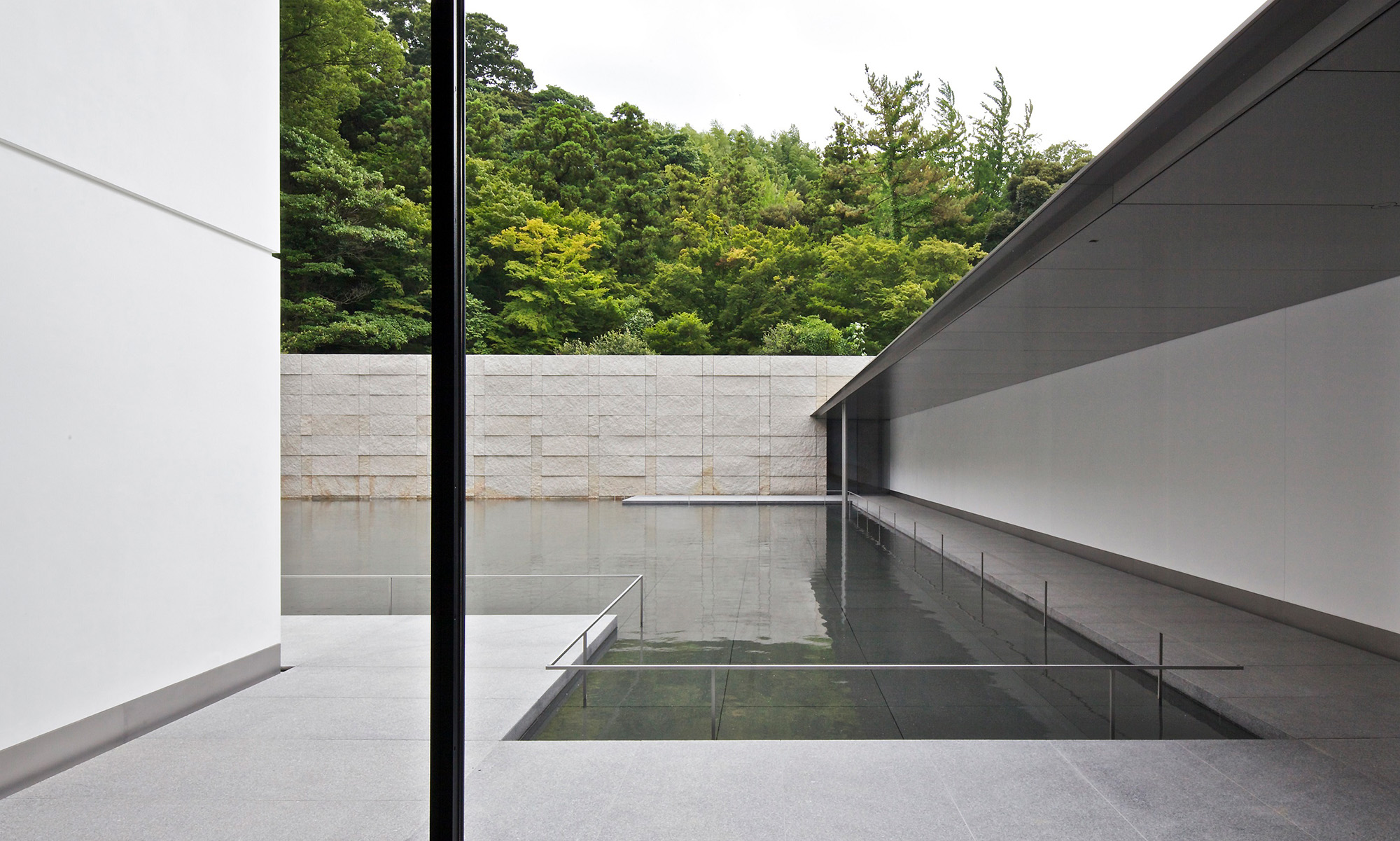  A garden of water mirrors. The occasional ripples and reflections of the sky and trees on the surface of the water are soothing.