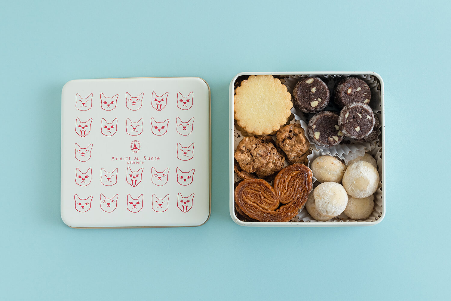 對貓的愛從包裝“Boat Les Chas”中傳達出來