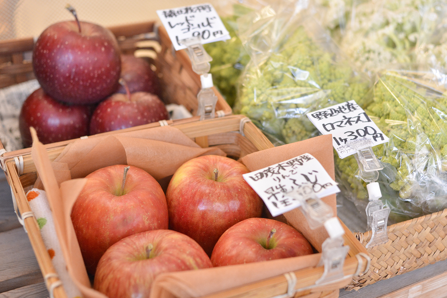 作為“蔬菜侍酒師推薦蔬菜”，我們在縣內銷售北海道產的蔬菜