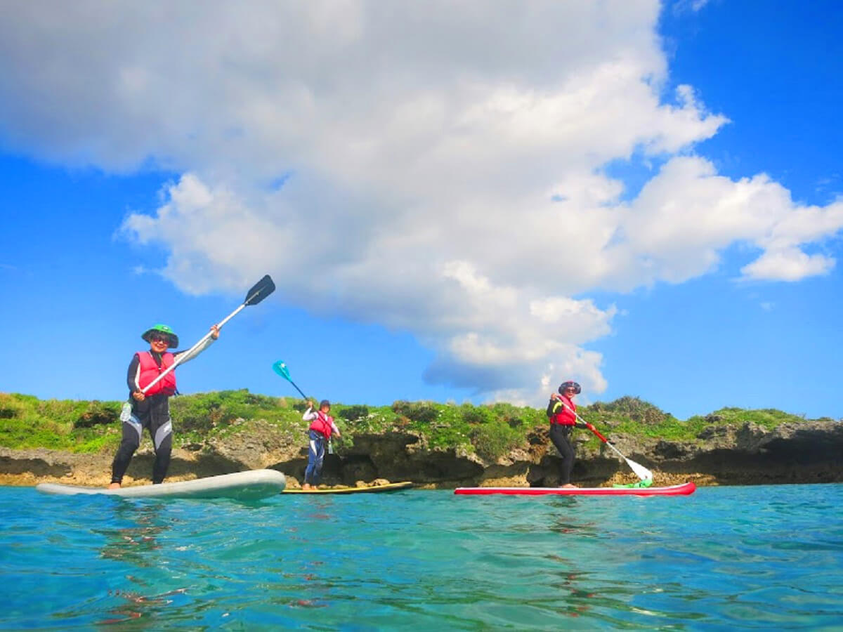 初學者可以放心，因為他們可以選擇適合體驗體驗者的立槳。
