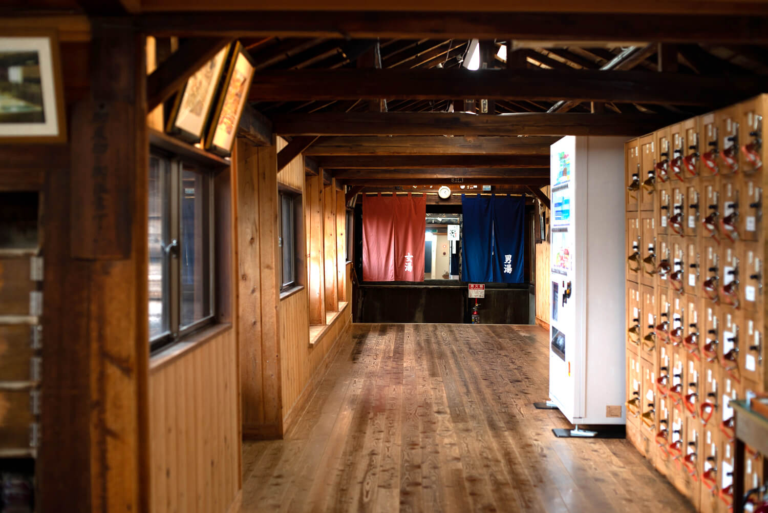 象徵那須湯本的溫泉。 小心不要用肥皂洗身體