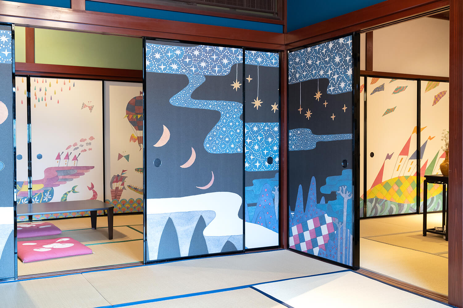 每次打開襖時都會展開的故事世界