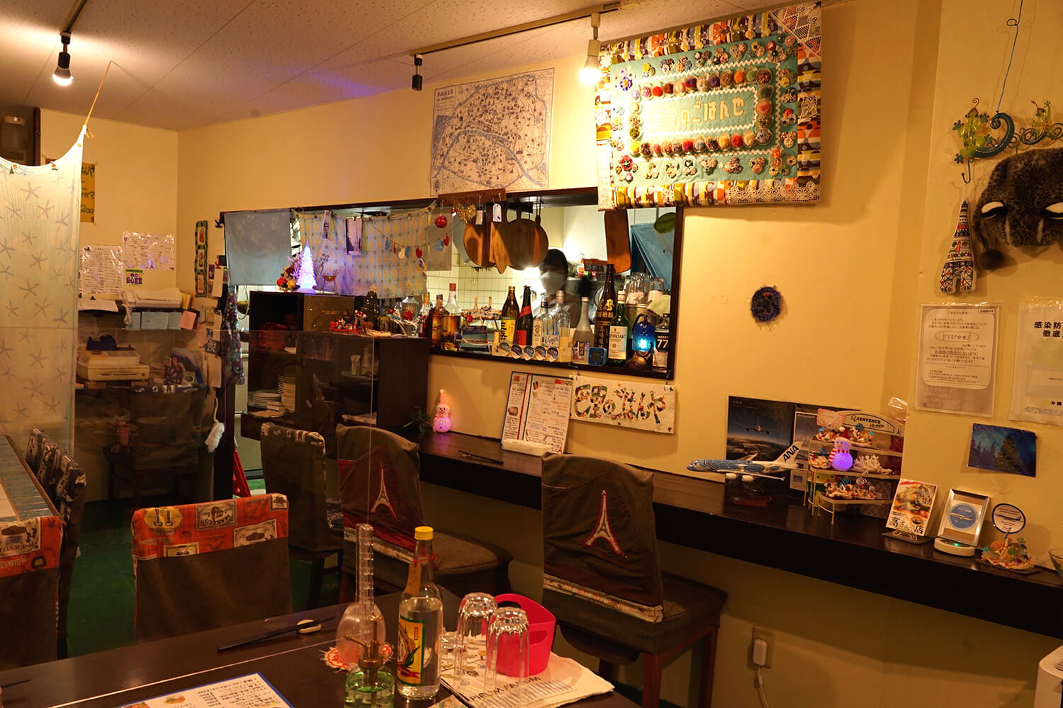 可愛的室內裝潢，充滿溫馨的氛圍