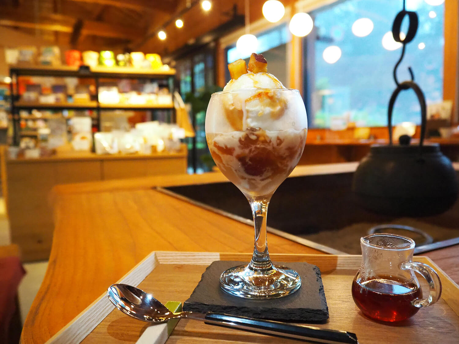 温泉帰りにも。季節のスイーツやお茶を堪能できる霧島のおすすめカフェ