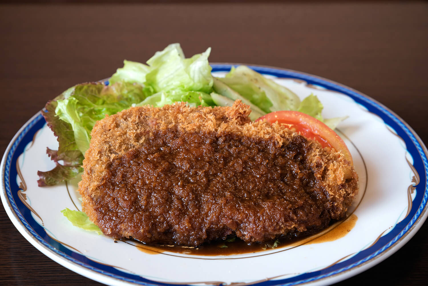 自製的德米格拉斯醬是絕品「牛排」（JPY2050）