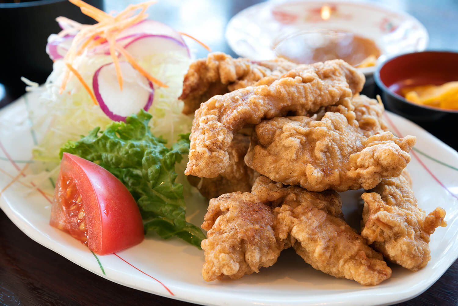 「本家鳥天單品」（JPY1224年）、「本家鳥天套餐」（JPY1531）