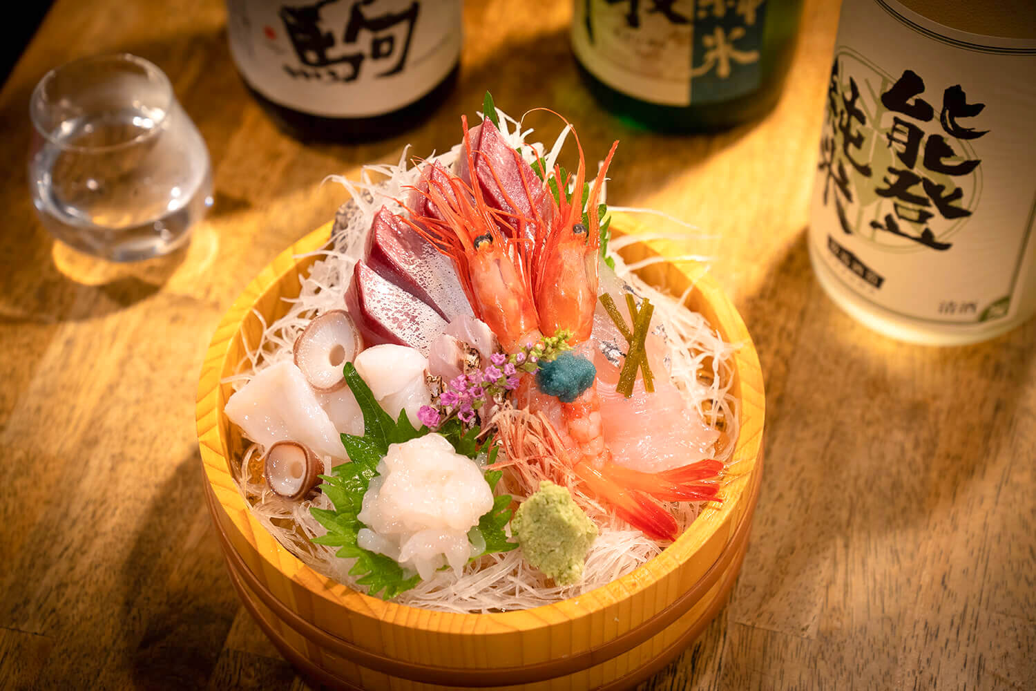 「湊刺身桶拼盤」2人份JPY2600
