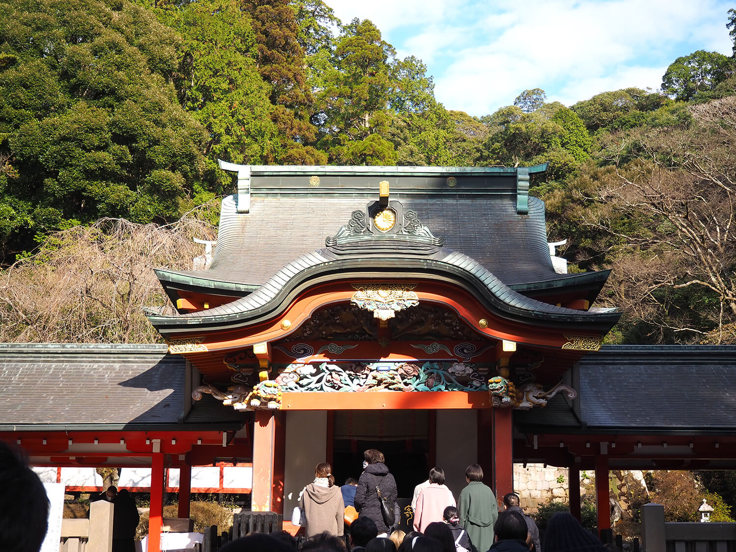 令和4年2月，正殿、錢幣殿、禮拜堂被指定為國寶