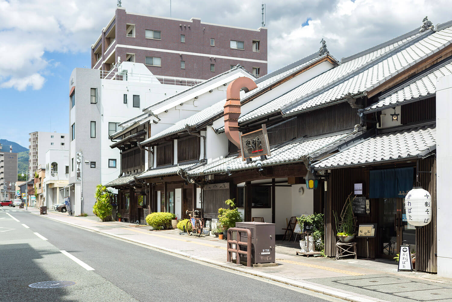 使用聯排別墅餐廳、古町街與唐人街的風景