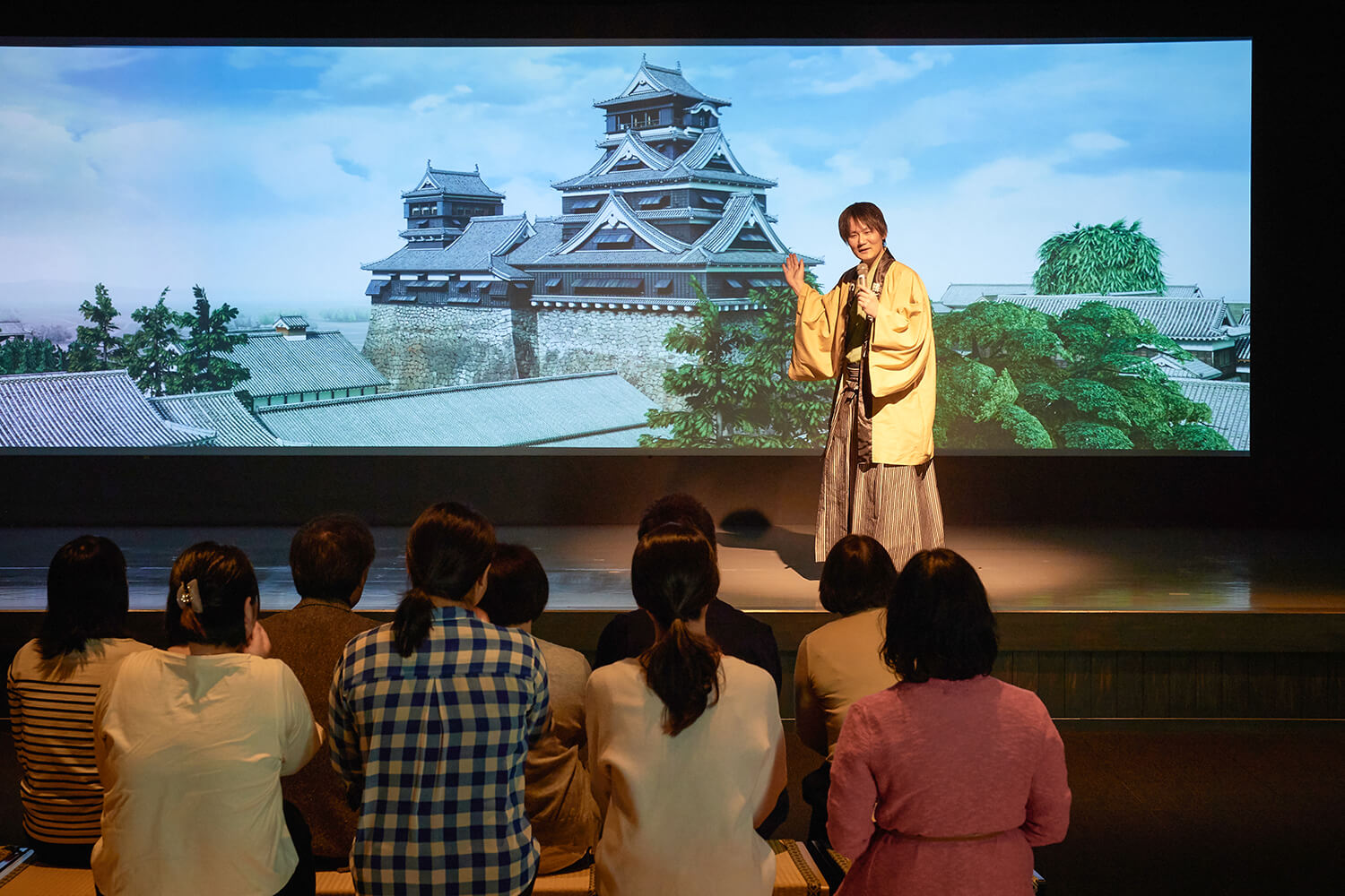 為《義人清正》和《肥後偉人傳》準備的短劇節目