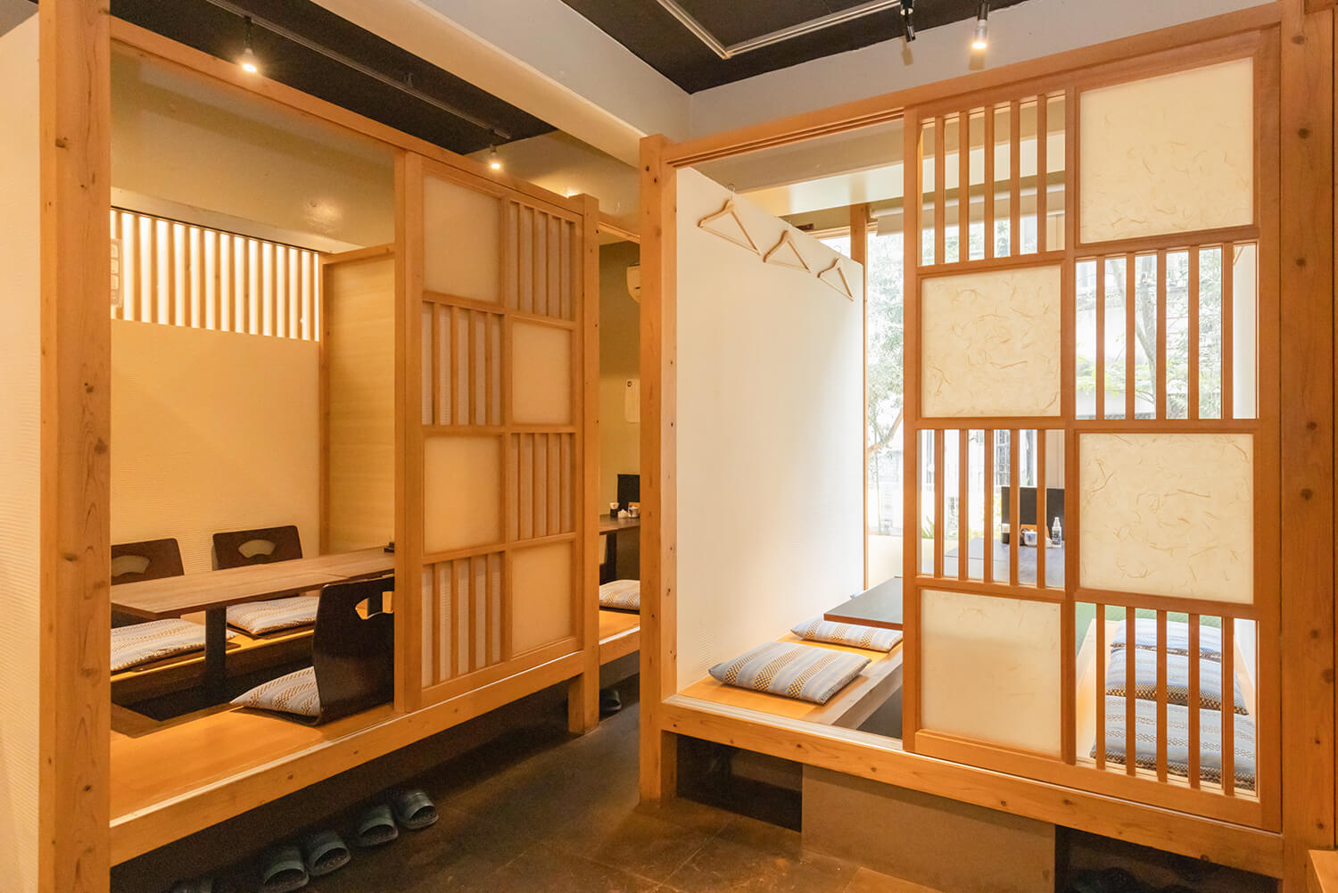 所有包廂均為下沉式被爐式，因此您可以放鬆身心