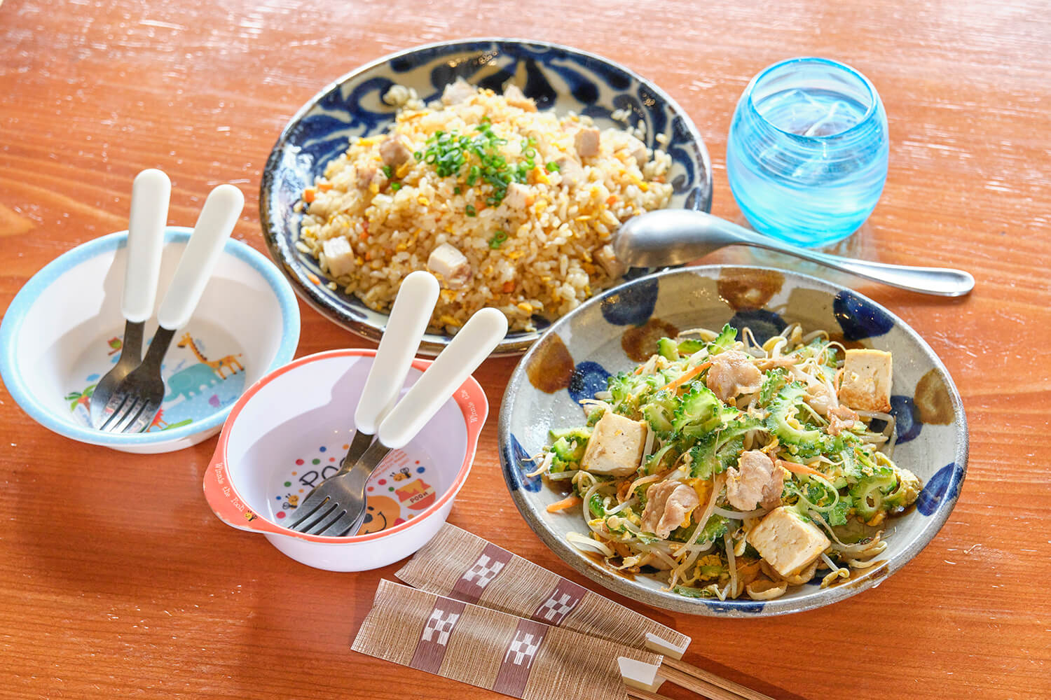 「羅府亭炒飯」JPY1078「阿古豬苦瓜炒飯」968日圓