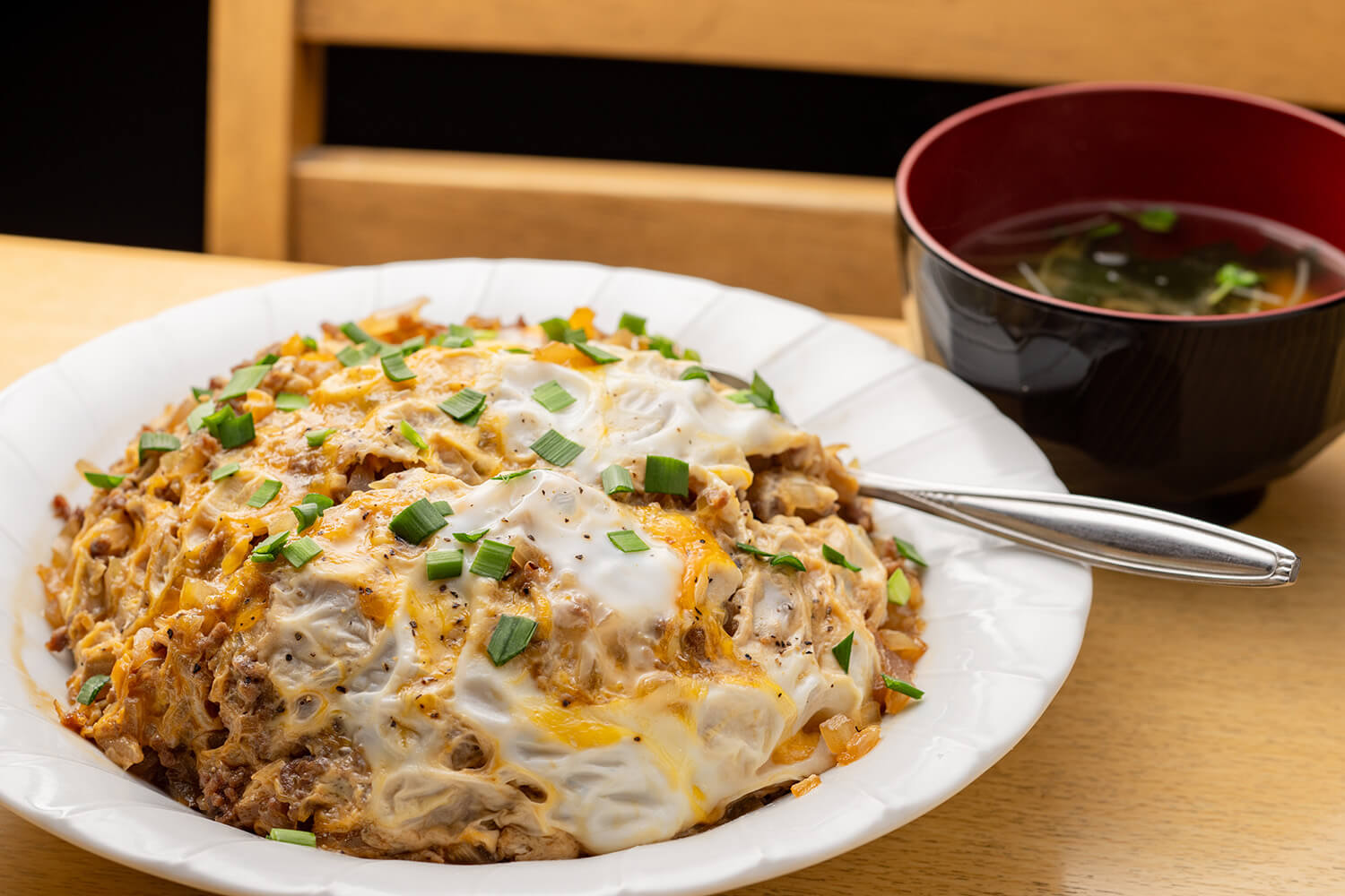 「雜燴麵（三笠風）附湯」650日圓