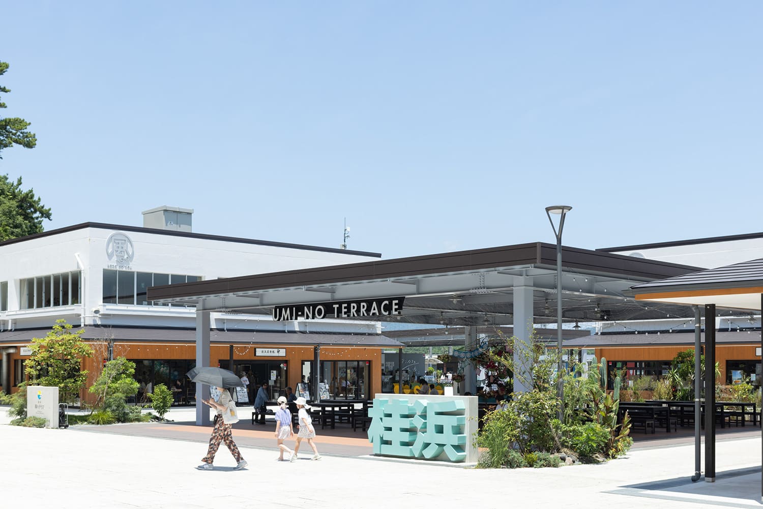 以吃、買、學、放鬆為主題的「桂濱海露台」