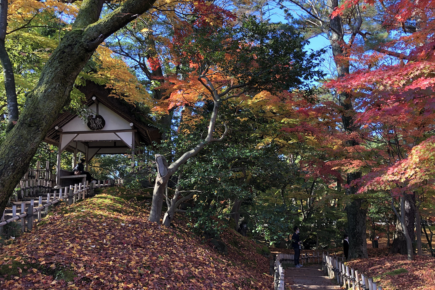  Yamazaki Mountain near the Odatsuno Exit (image courtesy of Kanazawa Castle and Kenrokuen Administration Office)