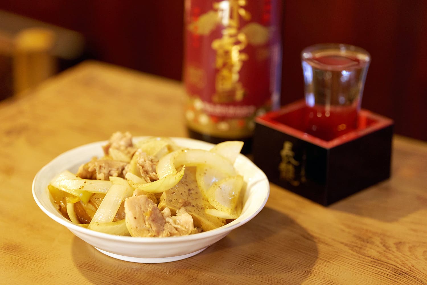 大碗的「肉豆腐」500日圓