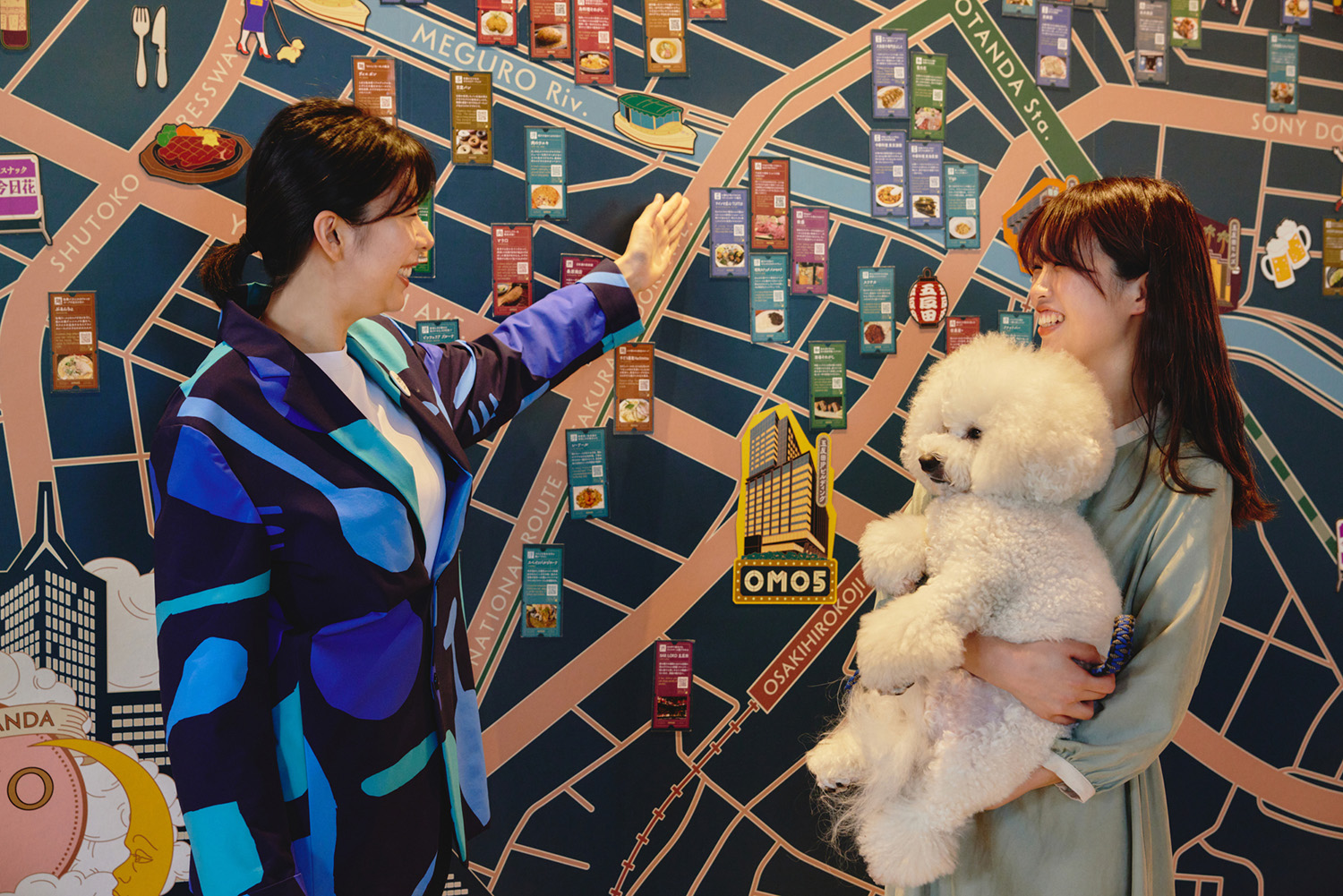 【OMO5 東京五反田 by 星野集團】五反田 招待接待櫃檯_Dog友善