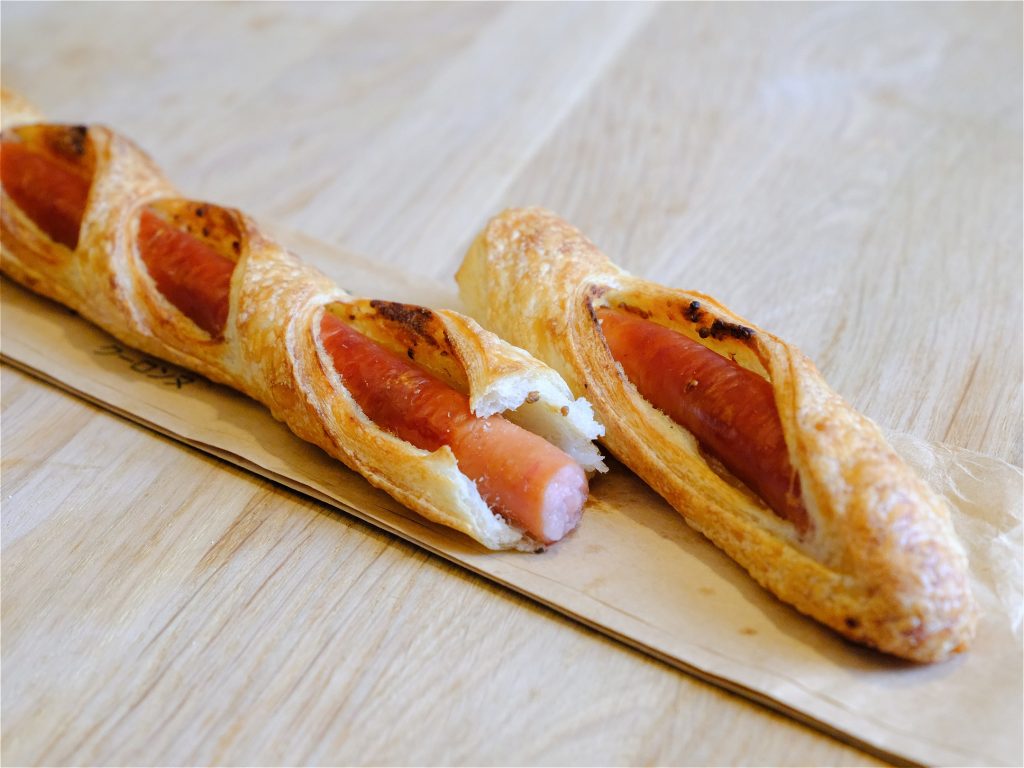 40公分長的香腸麵包是招牌菜嗎？　我陶醉在茨城市中心的麵包店「Coulonne」的「總是新鮮製作」的