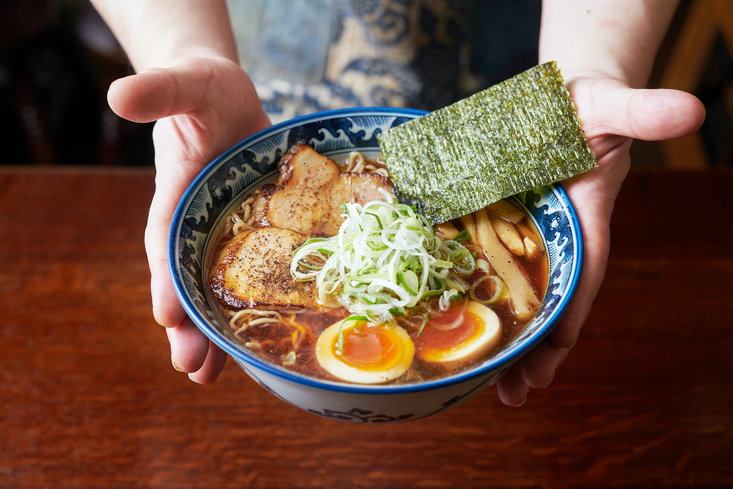  “Chuka Soba (Regular) with Seasoned Egg” 1,300 yen