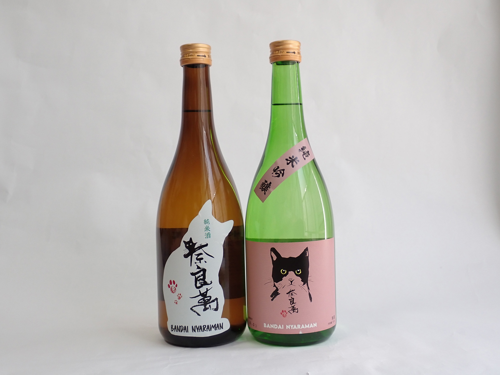 道之驛原創標籤的「為yara萬」（從左面純米酒，純米精心釀造）日本酒「奈良萬」進入著
