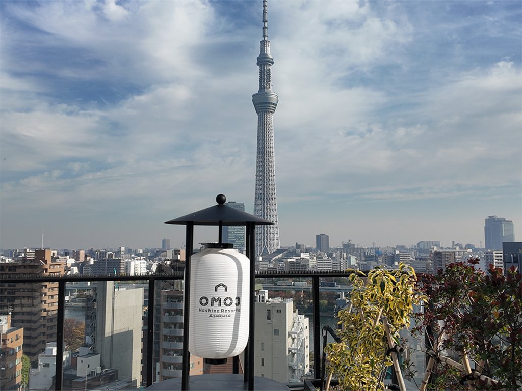 [服务员指南] 欣赏仙总寺和东京空树®的景色，并在“OMO3 浅草 by 星野集团”探索浅草的深处