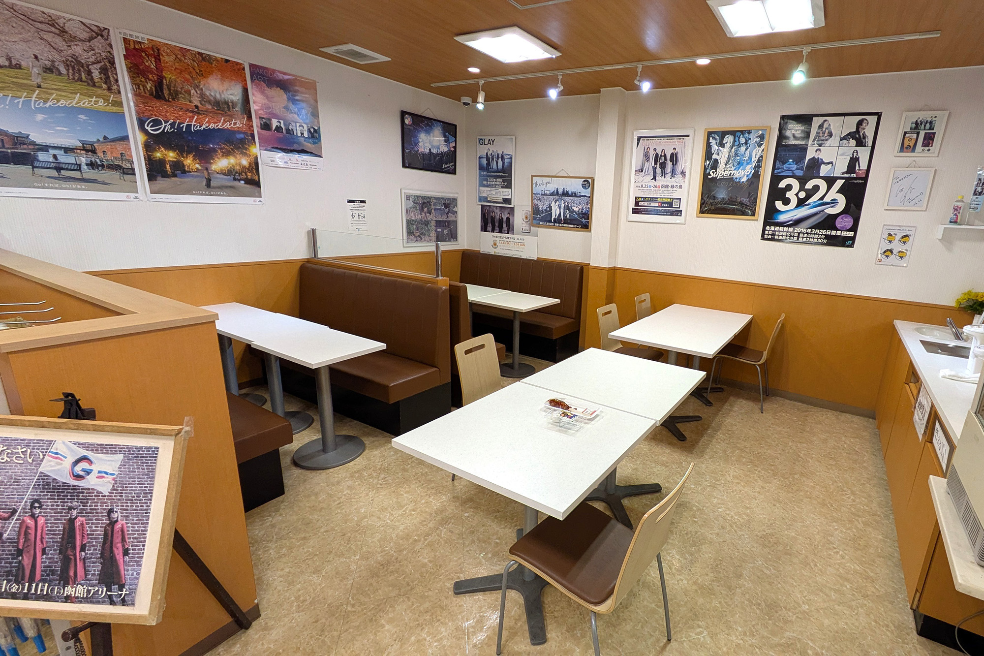  The store also features a dining area equipped with microwaves for reheating meals