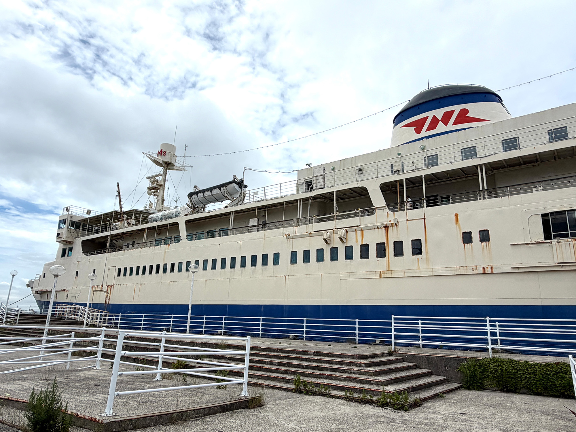  The “Mashu-maru,” an industrial heritage site at the Hakodate Seikan Ferry Memorial Museum