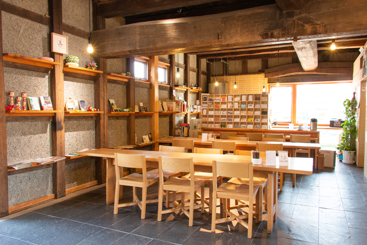 「十八間蔵」にちなんで、みんなの「おはこ」が集まる場所にと名付けられた「ohaco cafe」