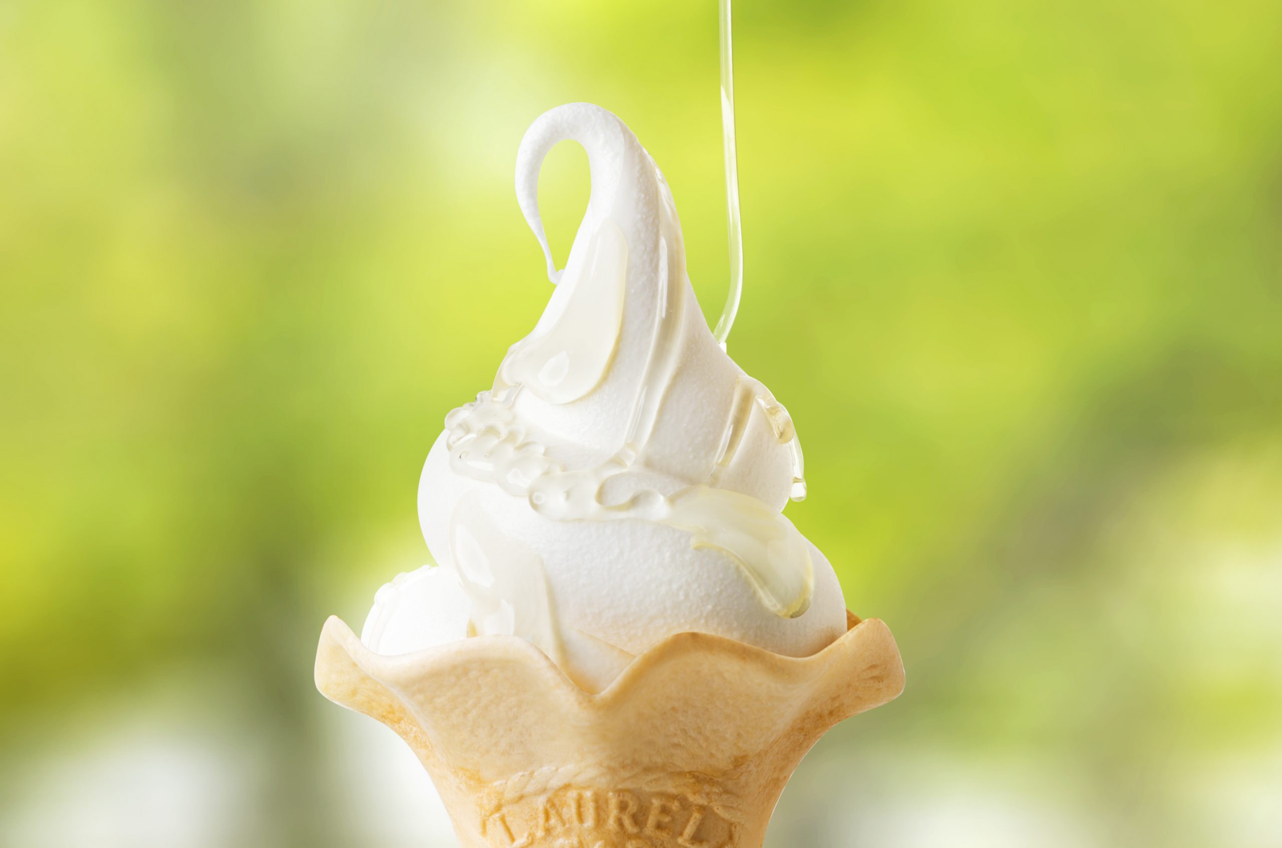 はちみつソフトクリーム　300円～