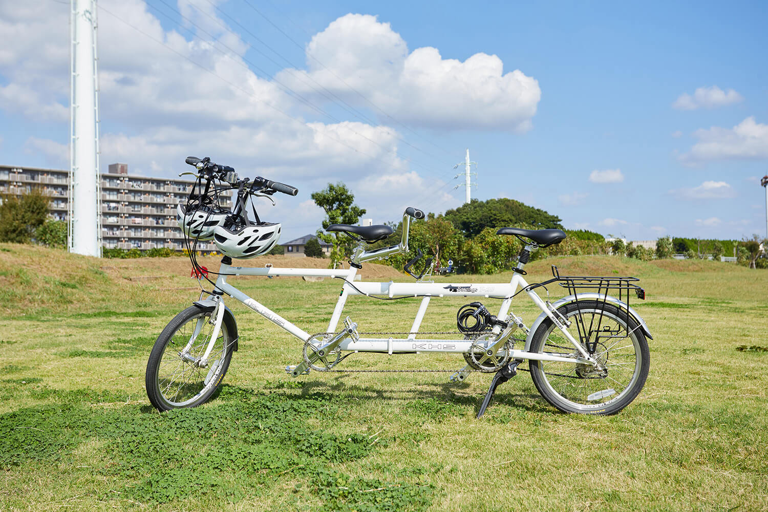 最新のタンデム自転車「T-20」が、1日4,000円で借りられる