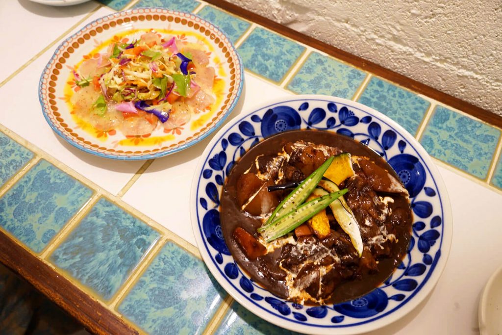 西表島の恵みを存分に味わえる、ディナースポット