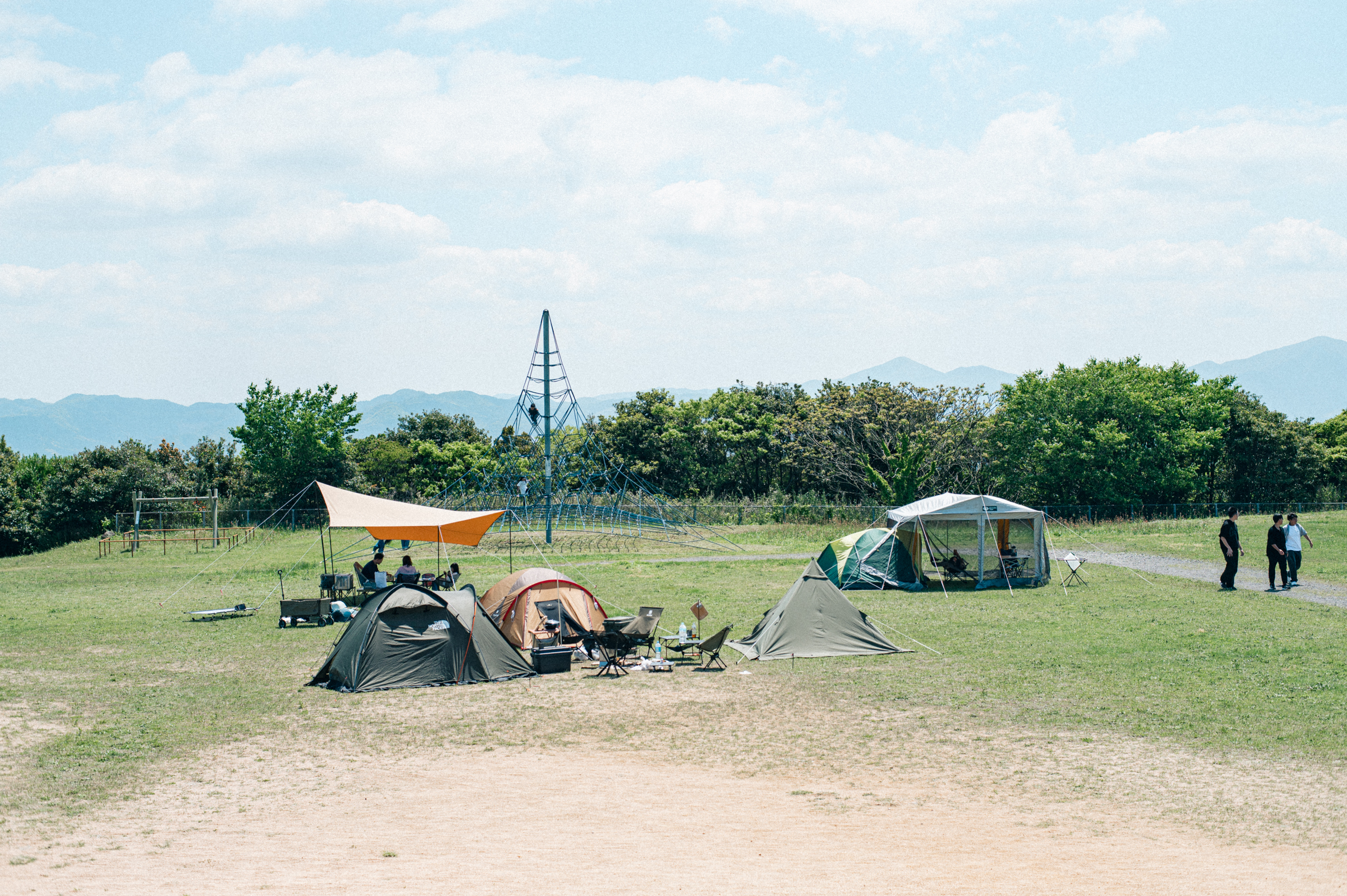 千畳敷でデイキャンプを満喫しつつ、周辺の絶景巡りという楽しみ方もできる